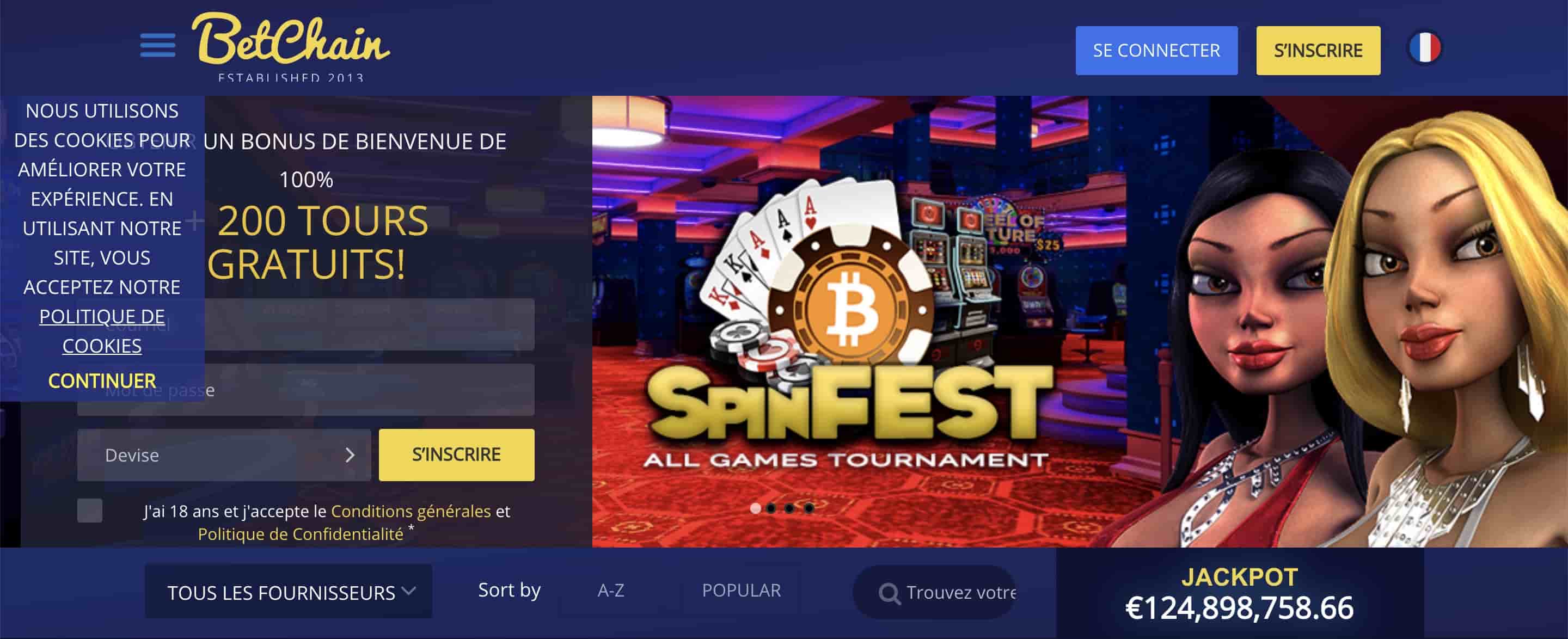 betchan casino homepage